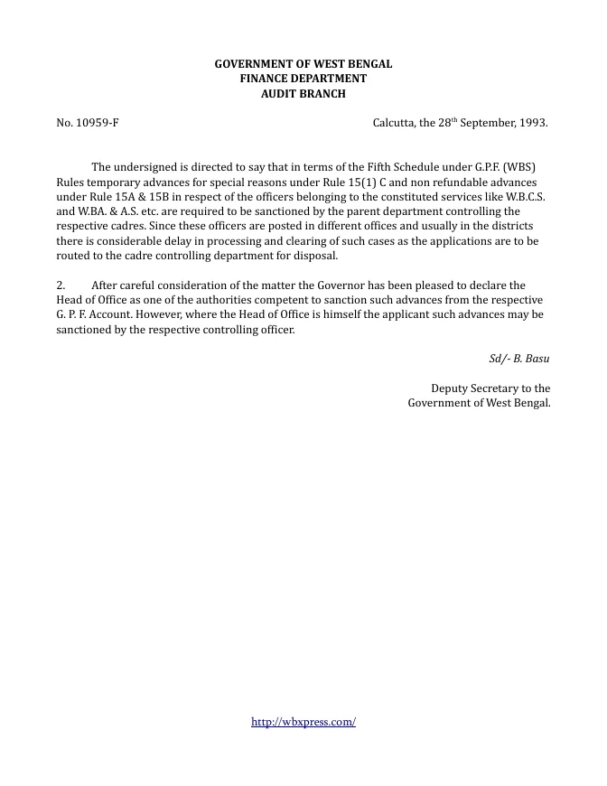 General Provident Fund (GPF) – PDF