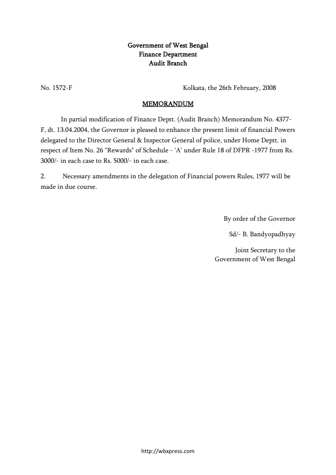 Delegation of Financial Power Rules – PDF