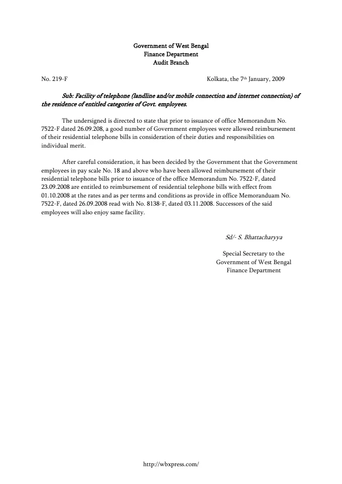 West Bengal Service Matters – Rules Linked – PDF