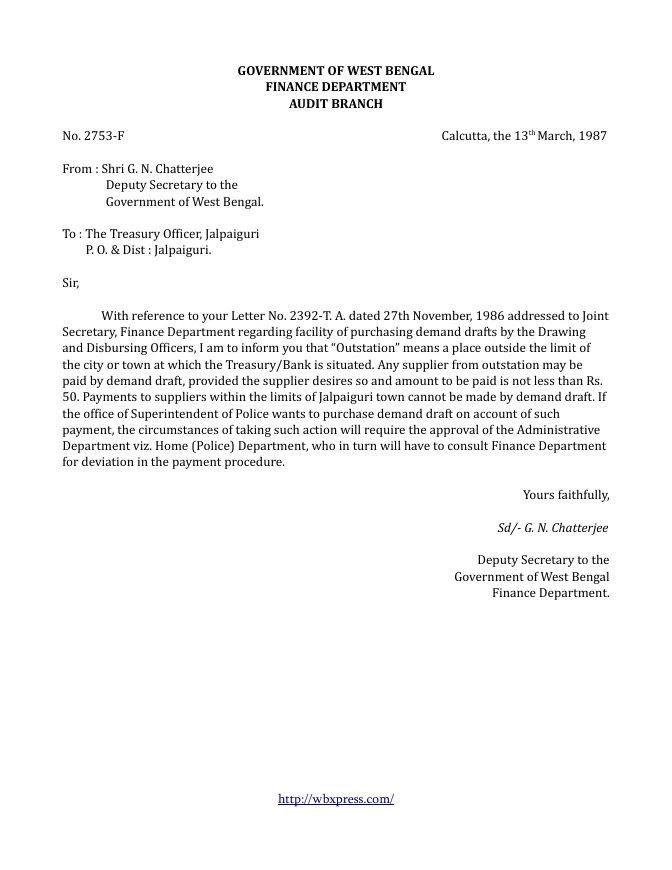 Finance Department – Archive upto 1998 – PDF