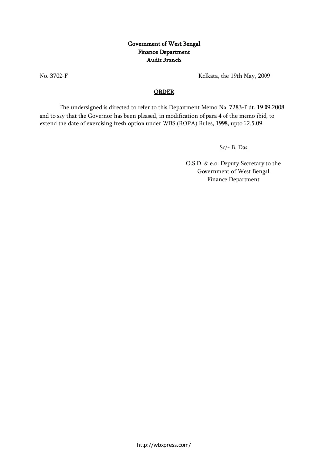 West Bengal Service Matters – Rules Linked – PDF