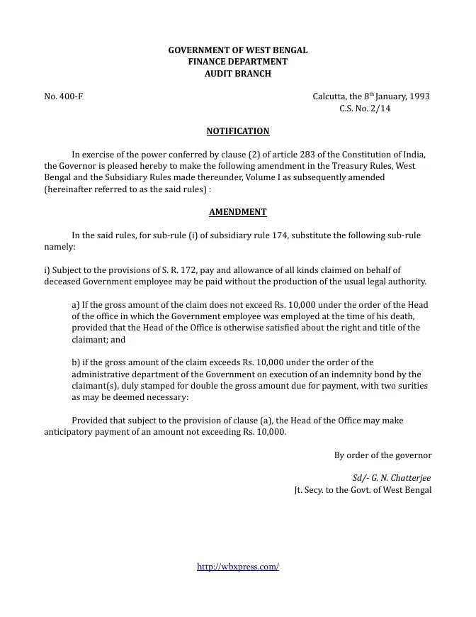 Finance Department – Archive upto 1998 – PDF