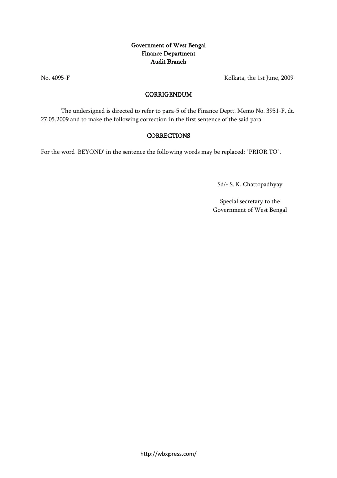 West Bengal Service Matters – Rules Linked – PDF