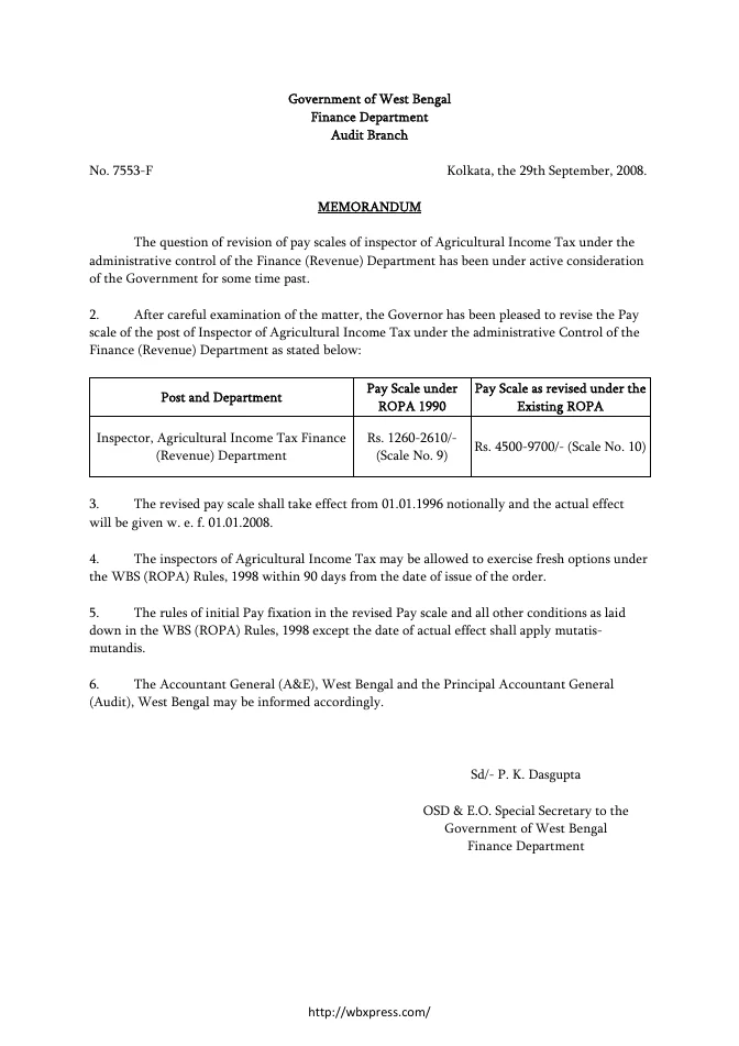 West Bengal Service Matters – Rules Linked – PDF