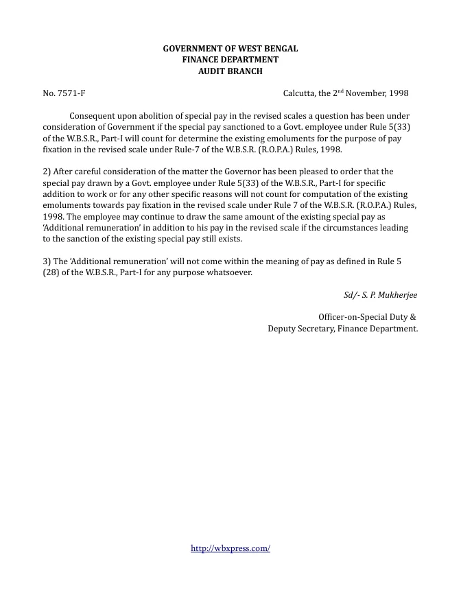 West Bengal Service Matters – Rules Linked – PDF