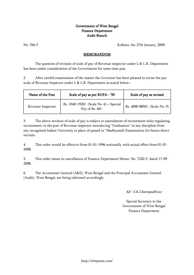 West Bengal Service Matters – Rules Linked – PDF