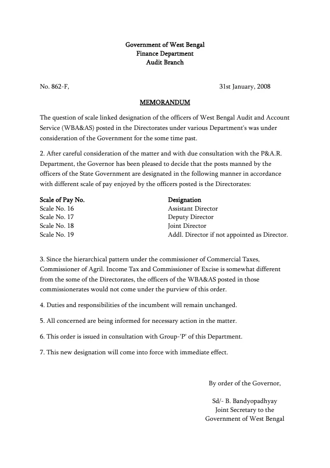 West Bengal Service Matters – Rules Linked – PDF