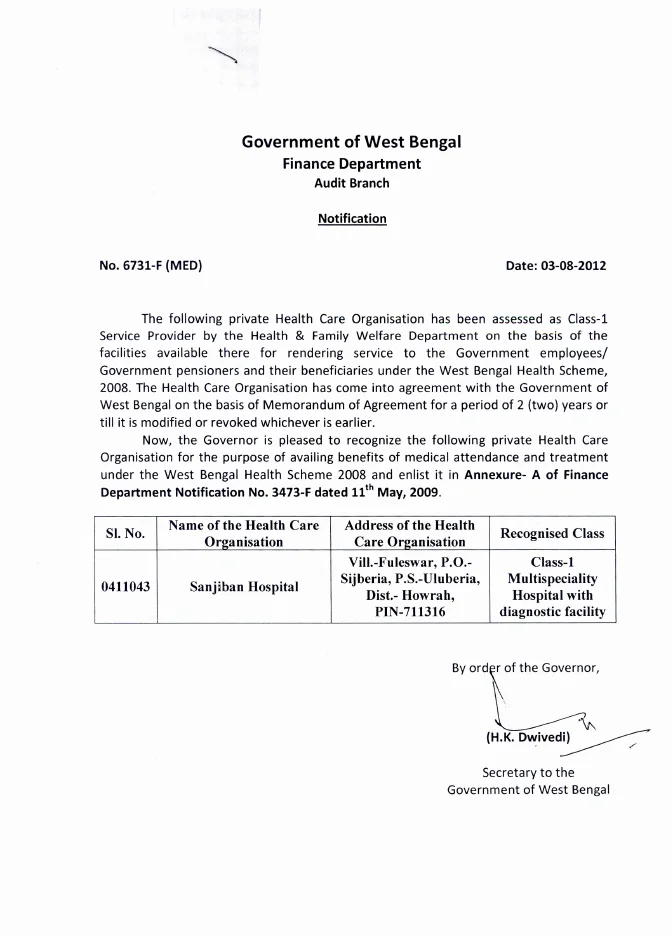 West Bengal Health Scheme, 2008 – PDF