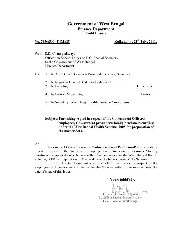 West Bengal Health Scheme, 2008 – PDF