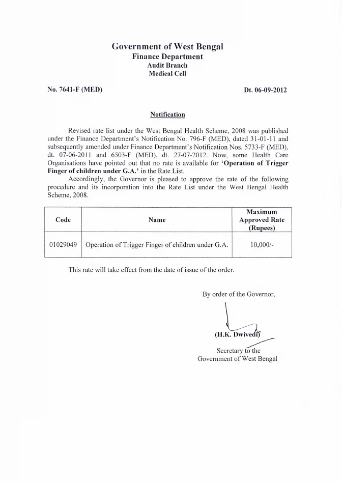 West Bengal Health Scheme, 2008 – PDF