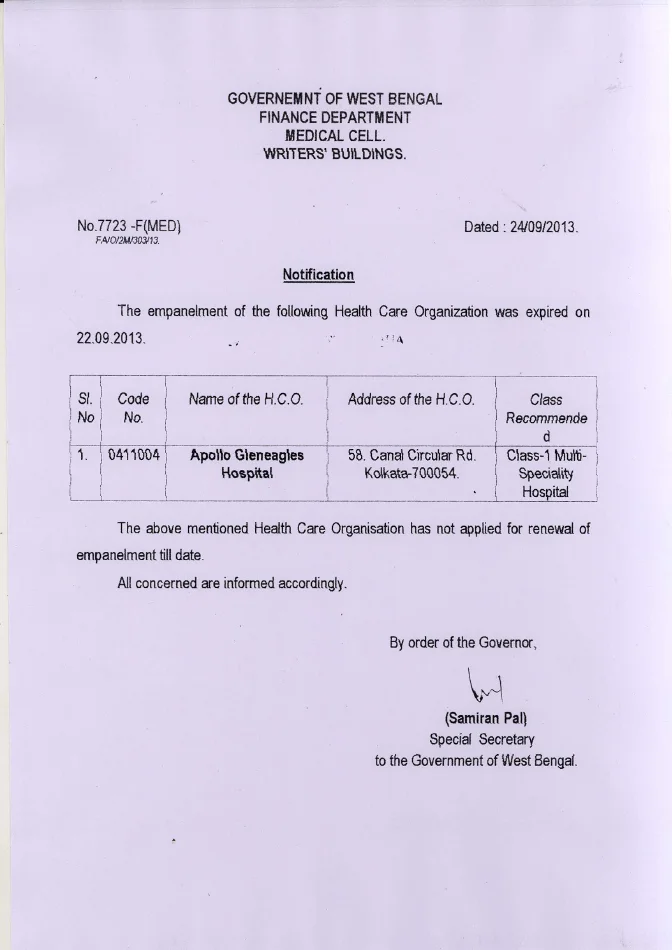 West Bengal Health Scheme, 2008 – PDF