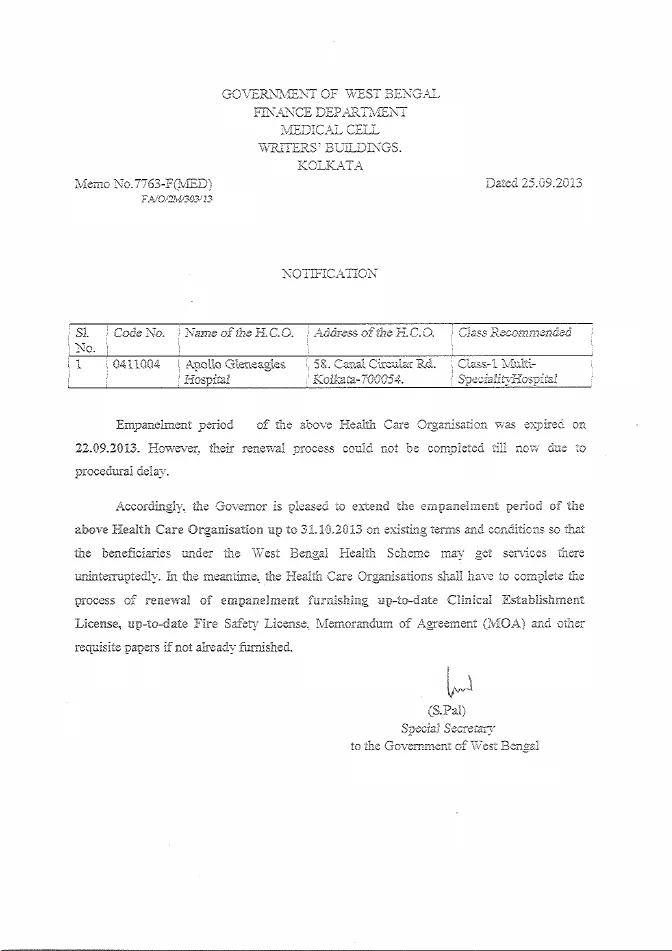 West Bengal Health Scheme, 2008 – PDF