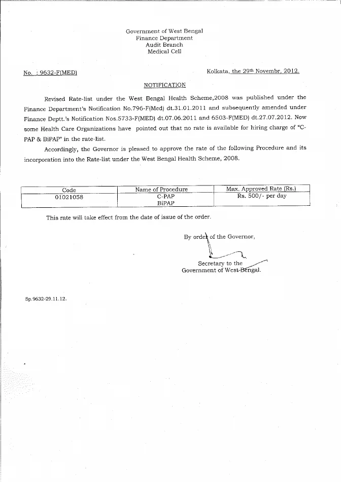 West Bengal Health Scheme, 2008 – PDF