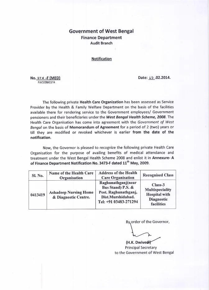 West Bengal Health Scheme, 2008 – PDF