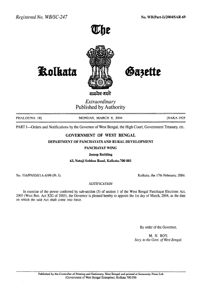 Panchayat Election Acts, Rules, Guidelines, Forms – PDF