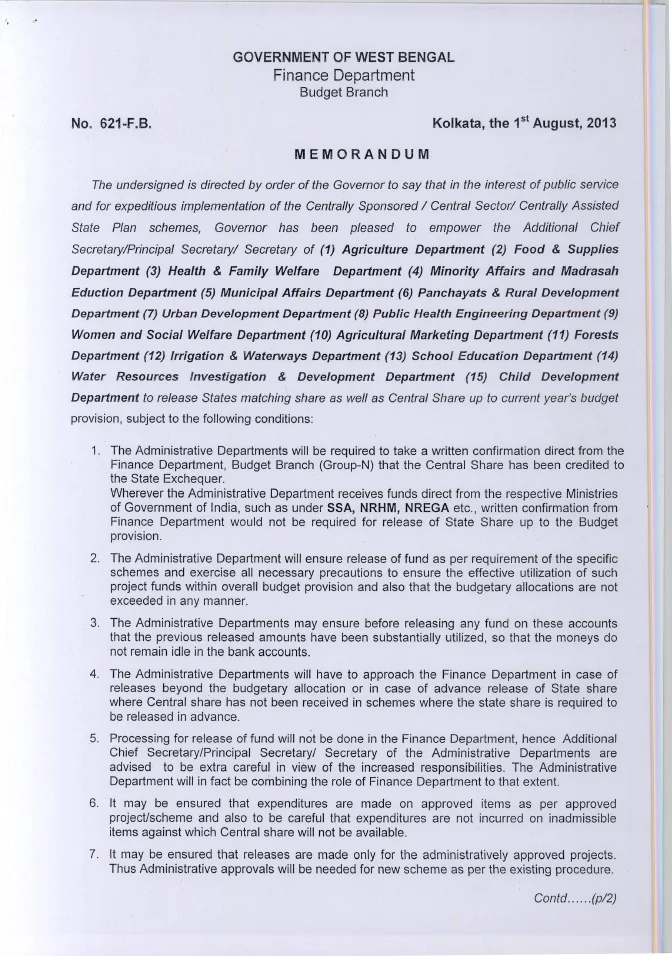 Delegation of Financial Power to Release States Matching Share – PDF