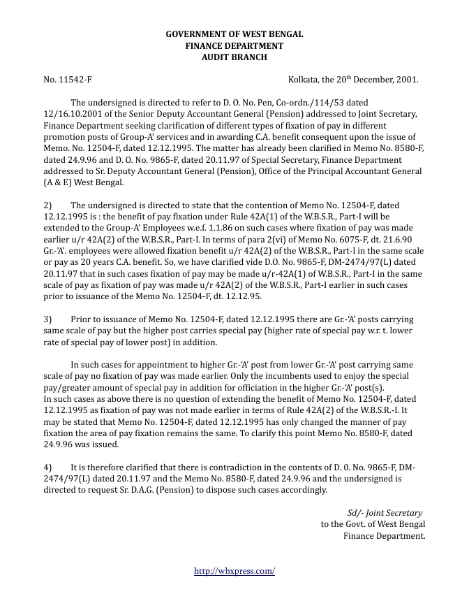 Career Advancement Scheme – PDF