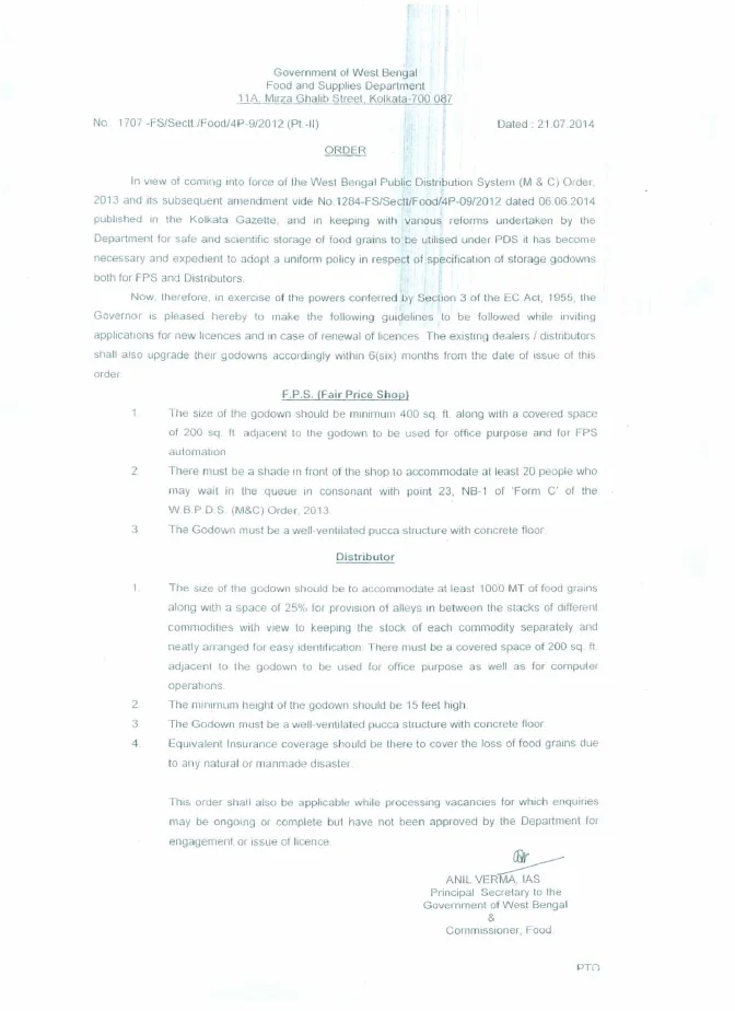 Safe and Scientific Storage of Food Grains under PDS – PDF