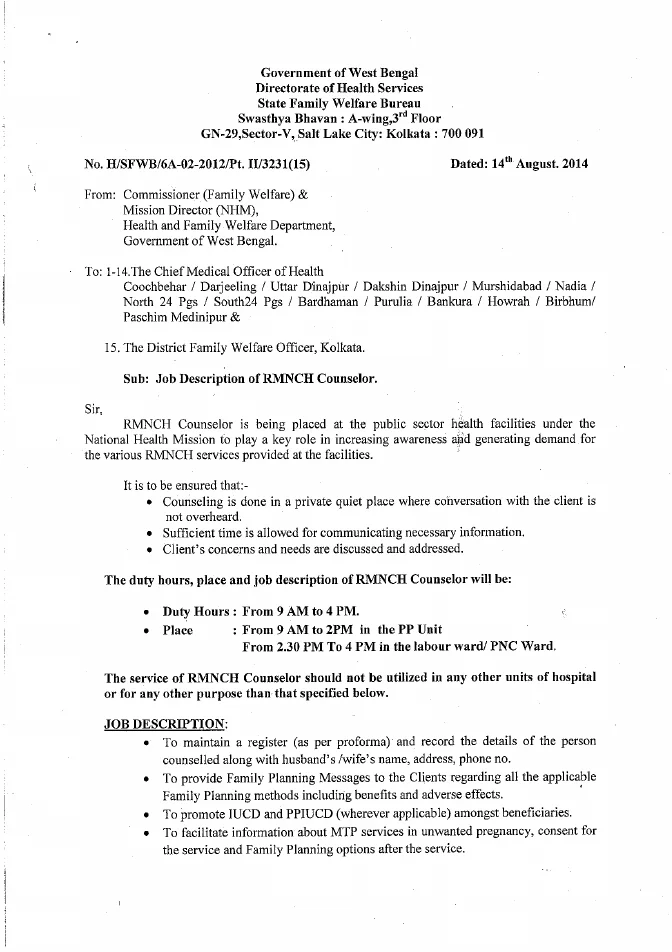 Reproductive, Maternal, Newborn and Child Health Counselor – PDF