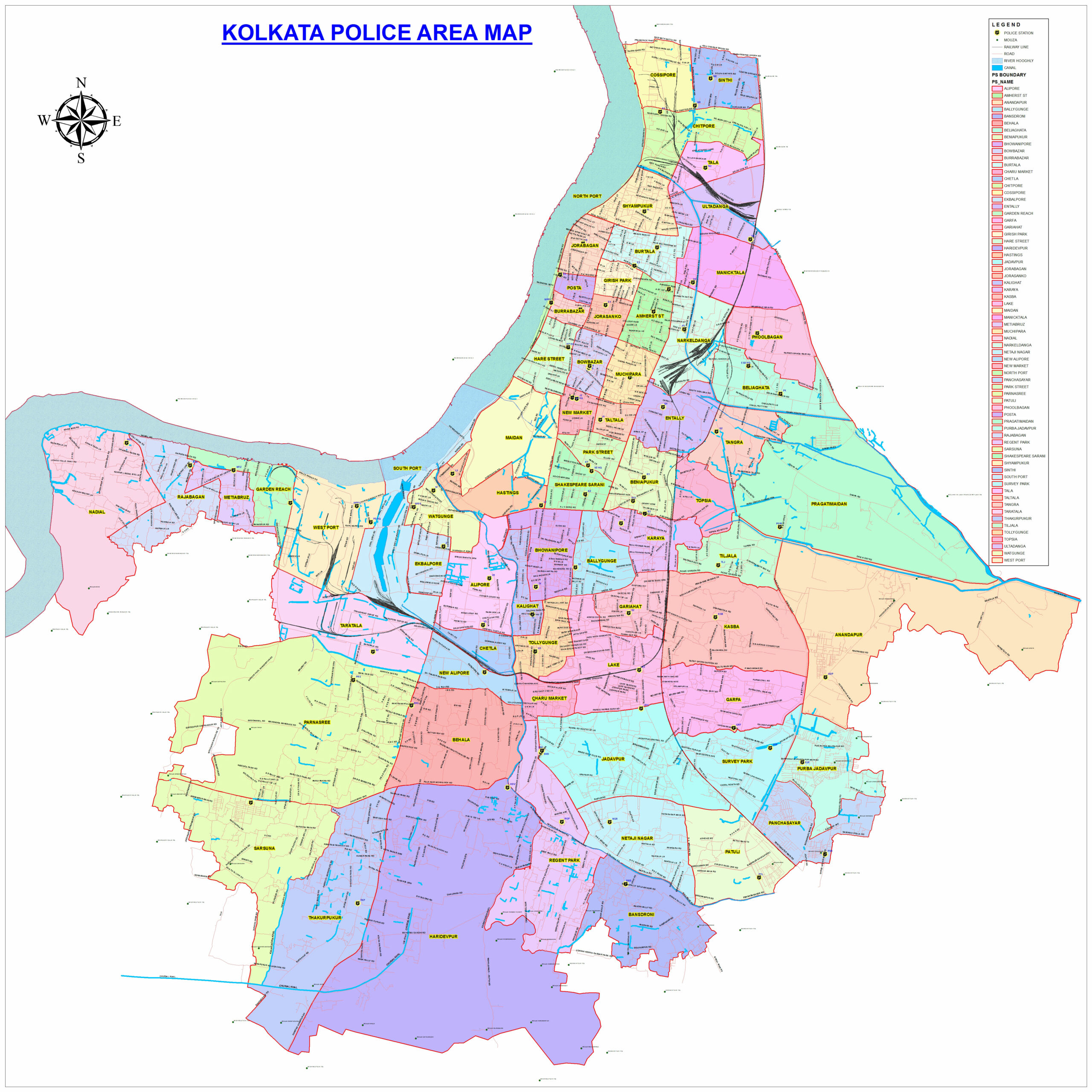 Kolkata Road Map Pdf