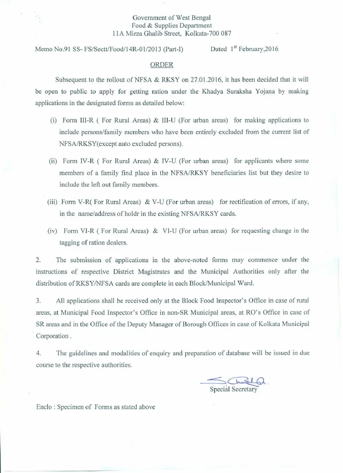 Inclusion/ Rectification of Name/ Address under NFSA/ RKSY – PDF