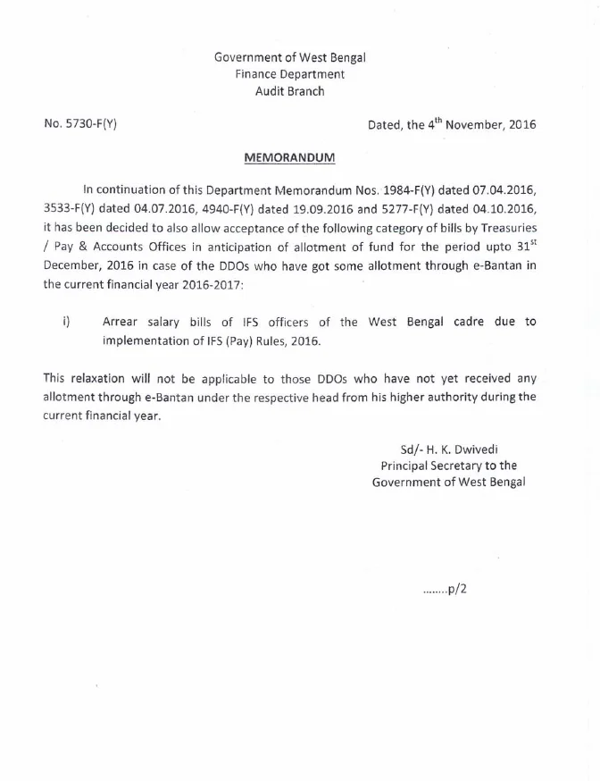 Payment of Claims in Anticipation of Allotment (Dec, 2016) – PDF