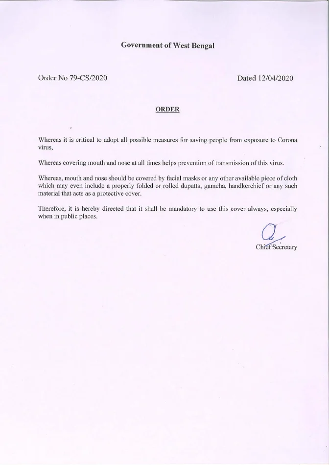 Wearing Facial Mask and Maintaining Social Distance is Mandatory – PDF