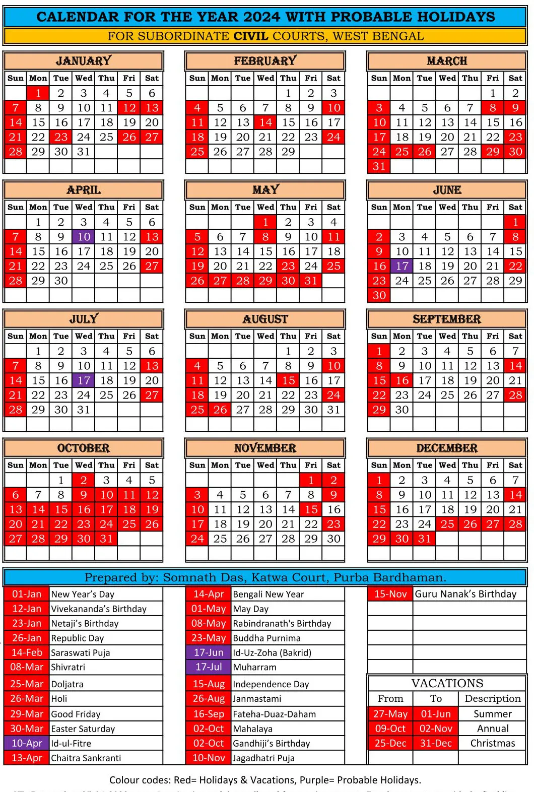 Civil Court Calendar 2025 Odisha Sher Ysabel